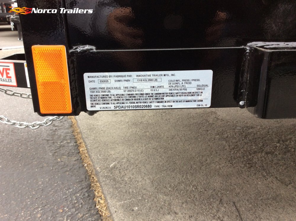 2025 Innovative Trailer Mfg 5' x 10' LANDSCAPE Landscape trailer