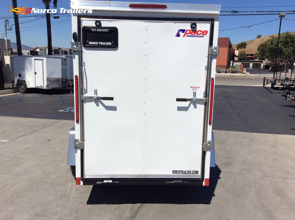 2026 Pace American 5' x 10' OBV DLX Enclosed Cargo trailer