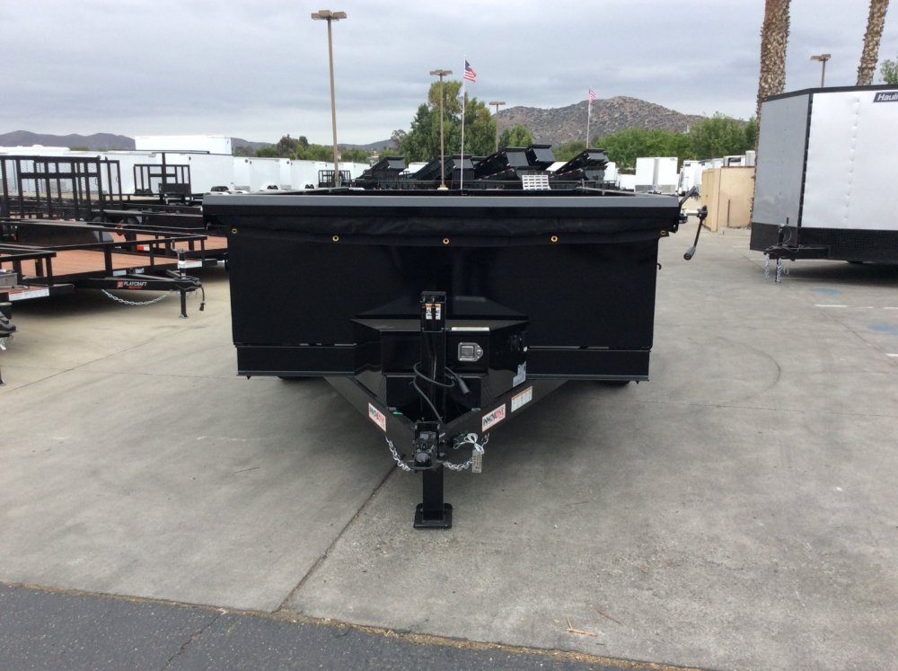 2025 Innovative 83" x 12' 14K 24" SIDES Dump trailer