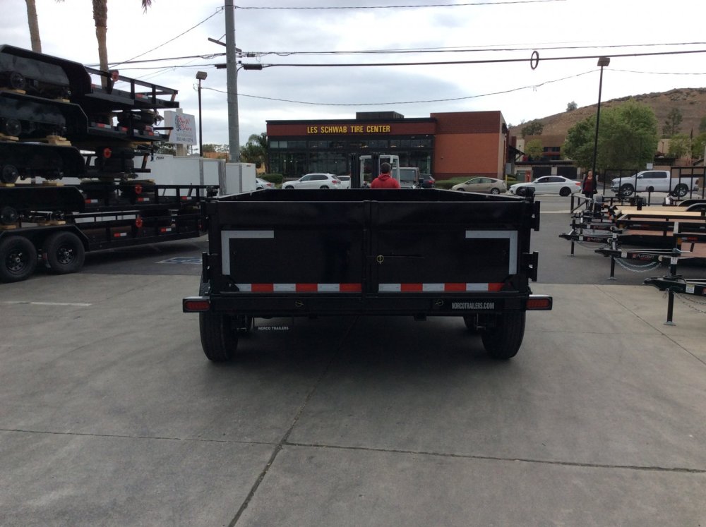 2025 Innovative 83" x 12' 14K 24" SIDES Dump trailer