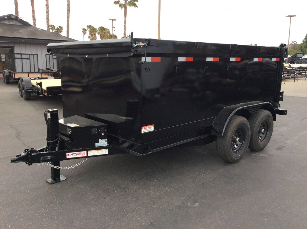2025 Innovative Trailer Mfg 83" x 12' 14K 44" sides Dump trailer