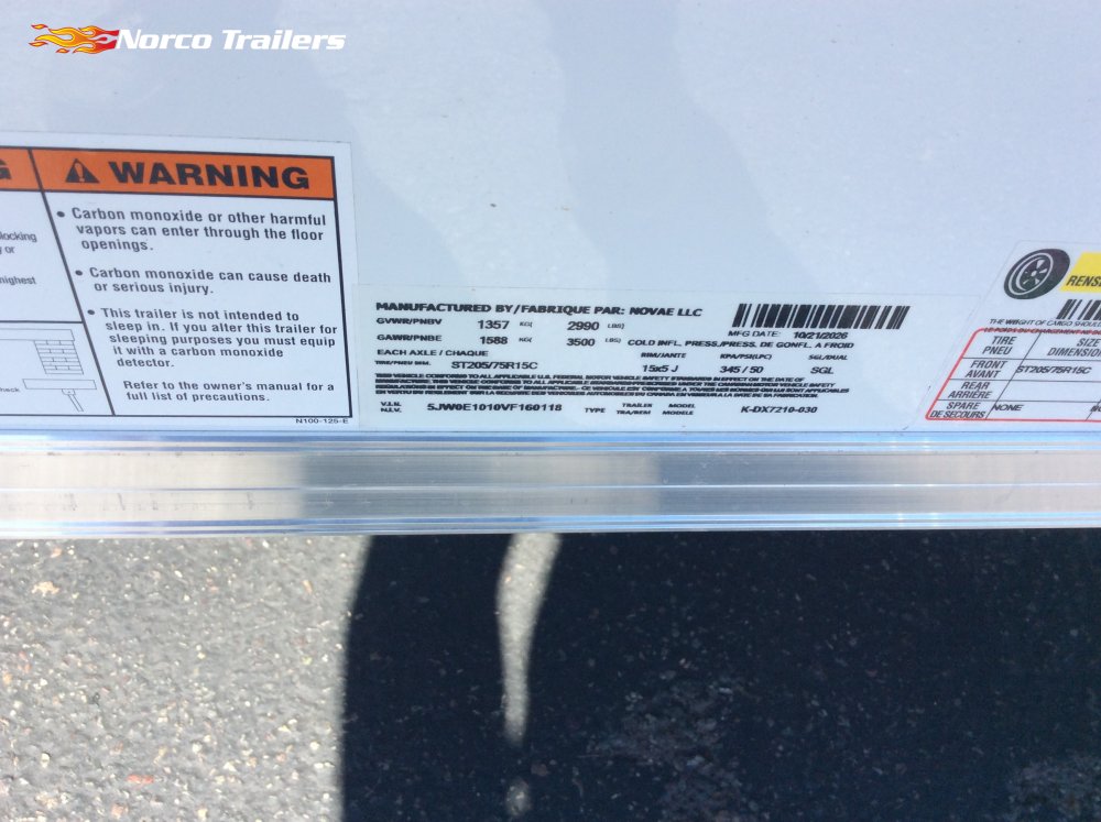 2027 Look 6' x 10' ELEMENT SE Enclosed Cargo trailer