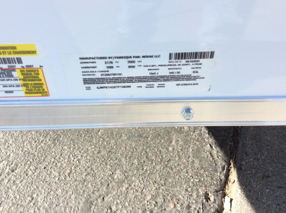 2026 Pace American 7' x 14' OUTBACK Enclosed Cargo trailer