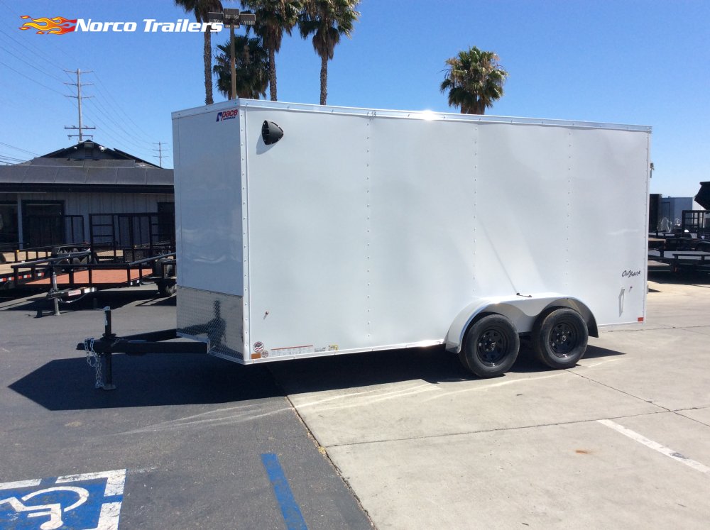 2026 Pace American 7' x 16' OBV DLX Enclosed Cargo trailer