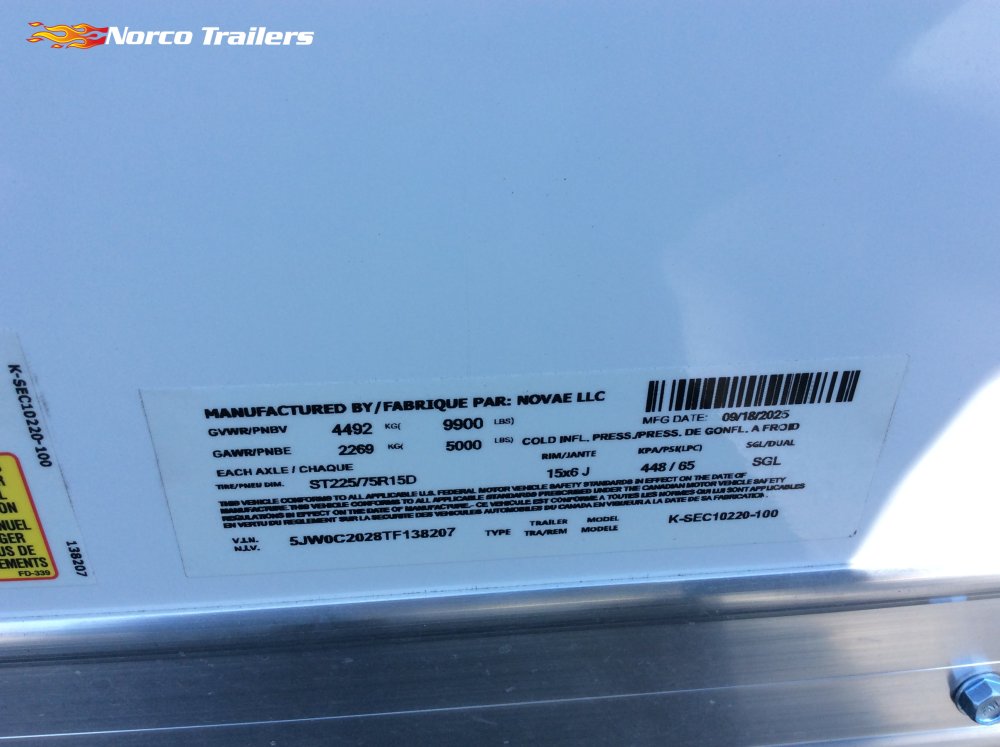 2026 Look Trailers 8.5' x 20' ELEMENT SE Car/Racing trailer