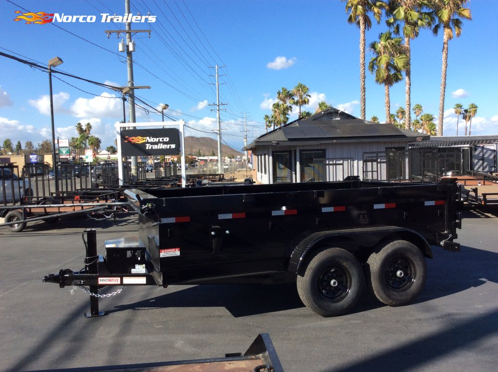 2026 Innovative Trailer Mfg 83" x 12' 14K 24" SIDES Dump trailer