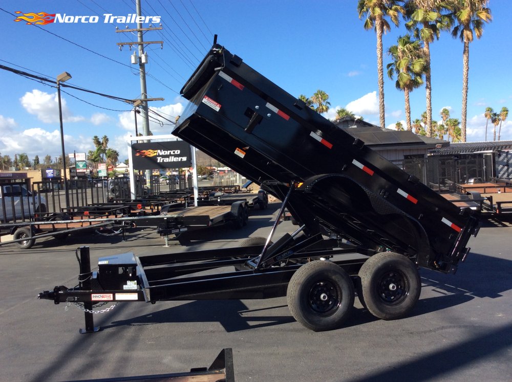 2026 Innovative Trailer Mfg 83" x 12' 14K 24" SIDES Dump trailer