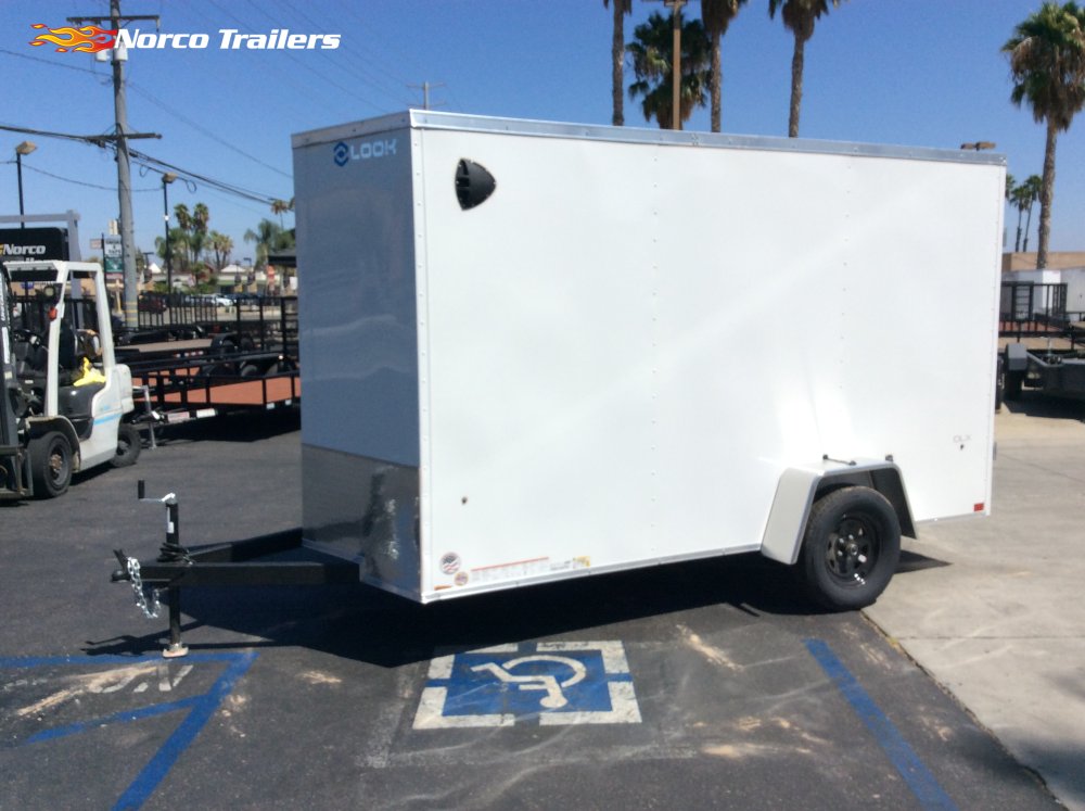 2027 Look 6' x 12' ST DLX Enclosed Cargo trailer