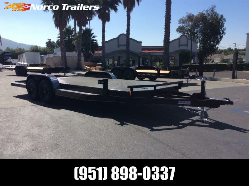 2024 Innovative Trailer Mfg. 83" x 20' 10K Steel Deck Car Hauler Flatbed Trailer