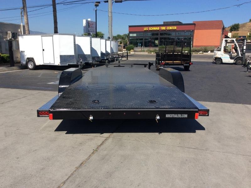 2024 Innovative Trailer Mfg. 83" x 20' 10K Steel Deck Car Hauler Flatbed Trailer