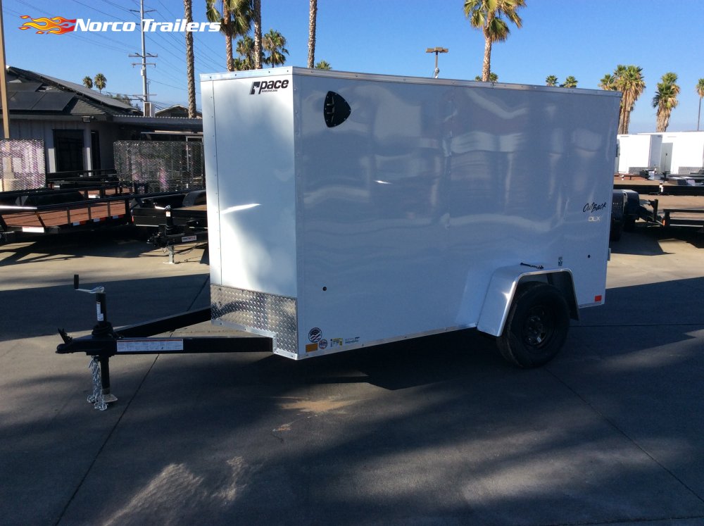 2026 Pace American 5' x 10' OBV DLX Enclosed Cargo trailer