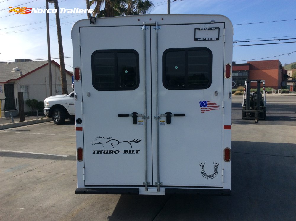 2026 Thuro-bilt 6' 8" x 19' Liberty 3H Horse trailer
