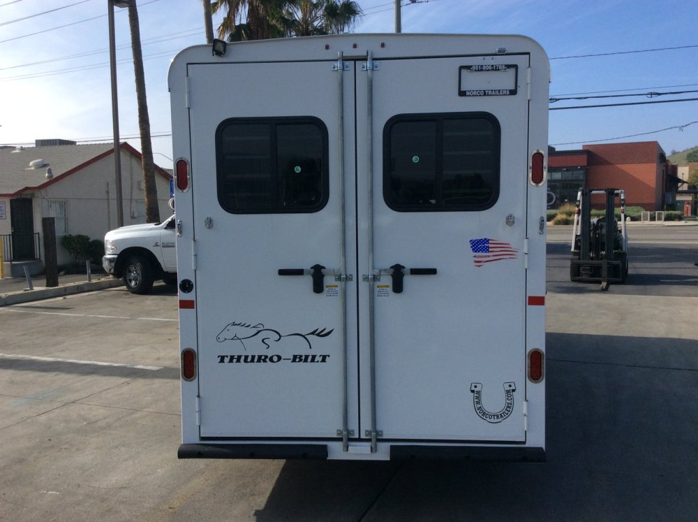 2026 Thuro-bilt 6' 8" x 19' Liberty 3H Horse trailer