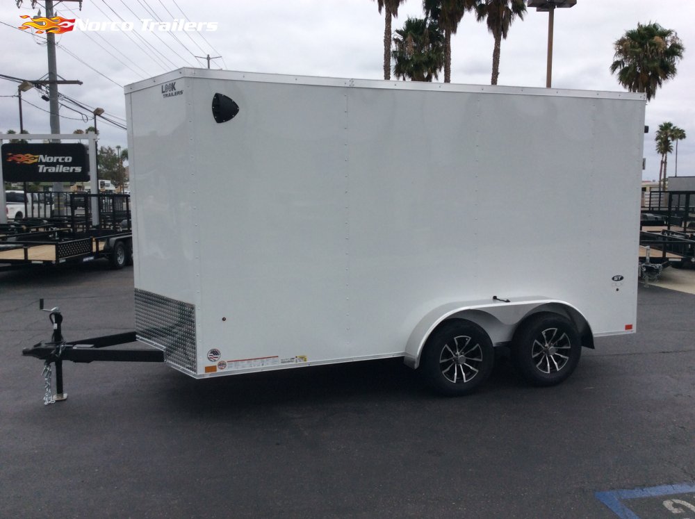 2026 Look 7' x 14' ST DELUXE Enclosed Cargo trailer 24" OC to 16" OC