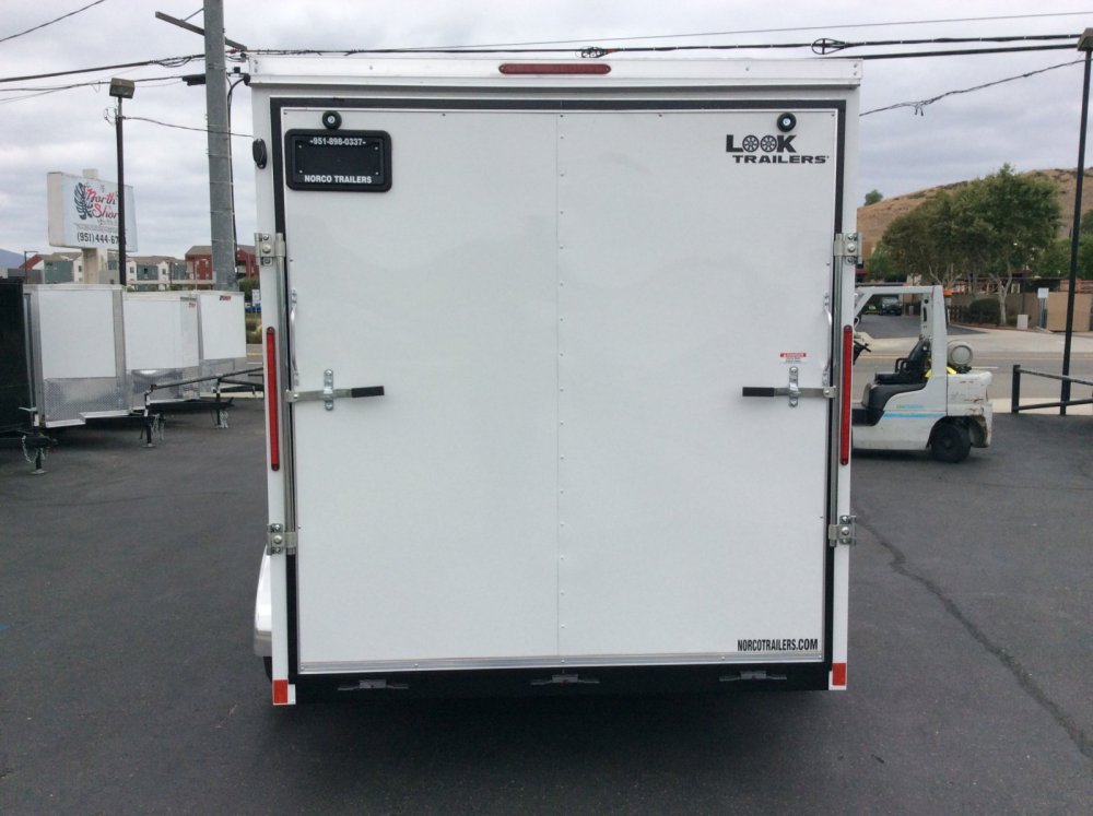 2026 Look 7' x 14' ST DELUXE Enclosed Cargo trailer 24" OC to 16" OC