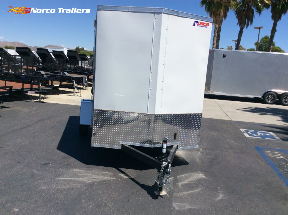 2027 Pace American 6' x 12' OB DLX Enclosed Cargo trailer