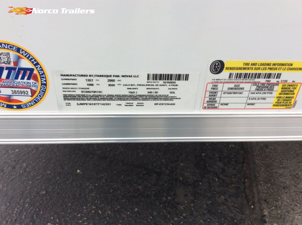 2026 Pace American 6' x 10' OB DLX Enclosed Cargo trailer