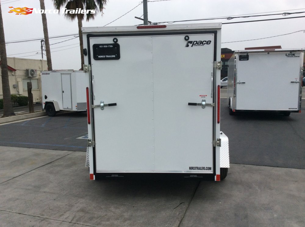 2026 Pace American 6' x 10' OB DLX Enclosed Cargo trailer