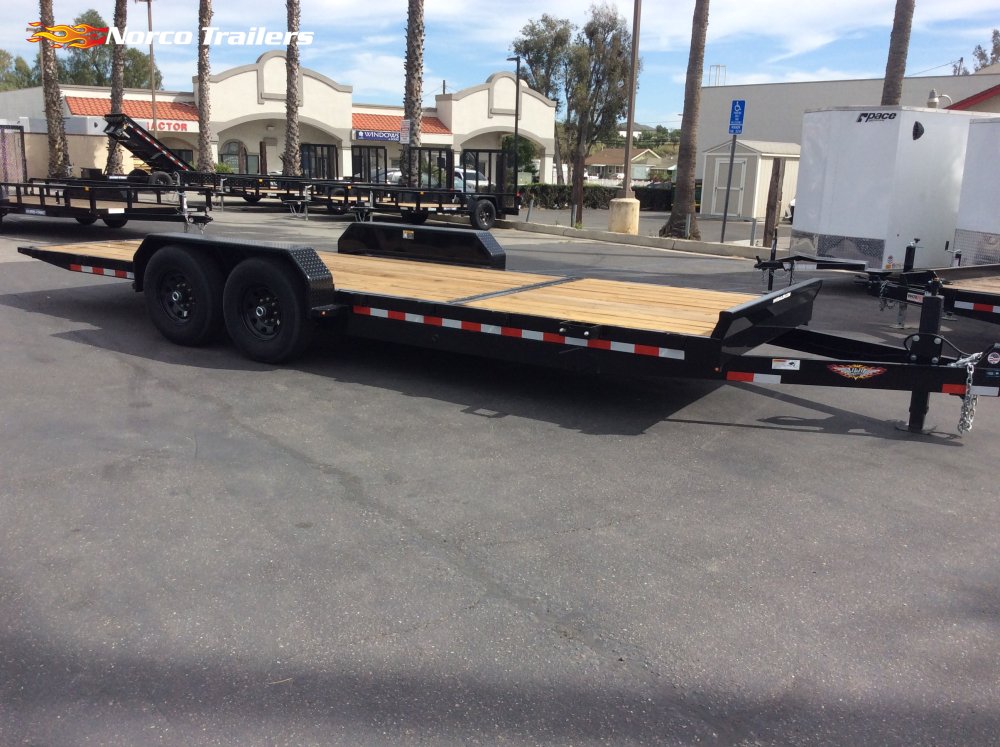 2025 H&H 82" x 22' TILT Equipment trailer