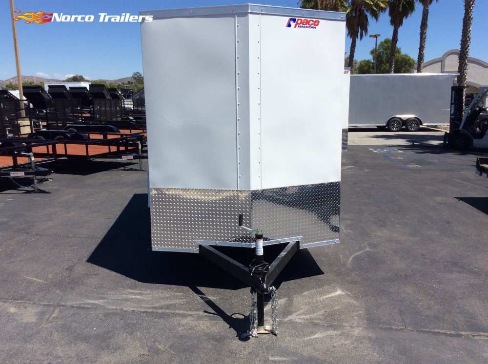 2027 Pace American 6' x 10' OB DLX Enclosed Cargo trailer