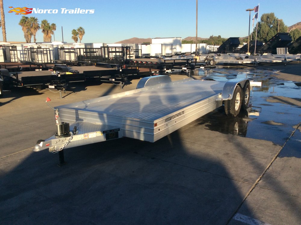 2023 Featherlite 3110 8.5' x 20' 9.6K Flatbed Car Trailer