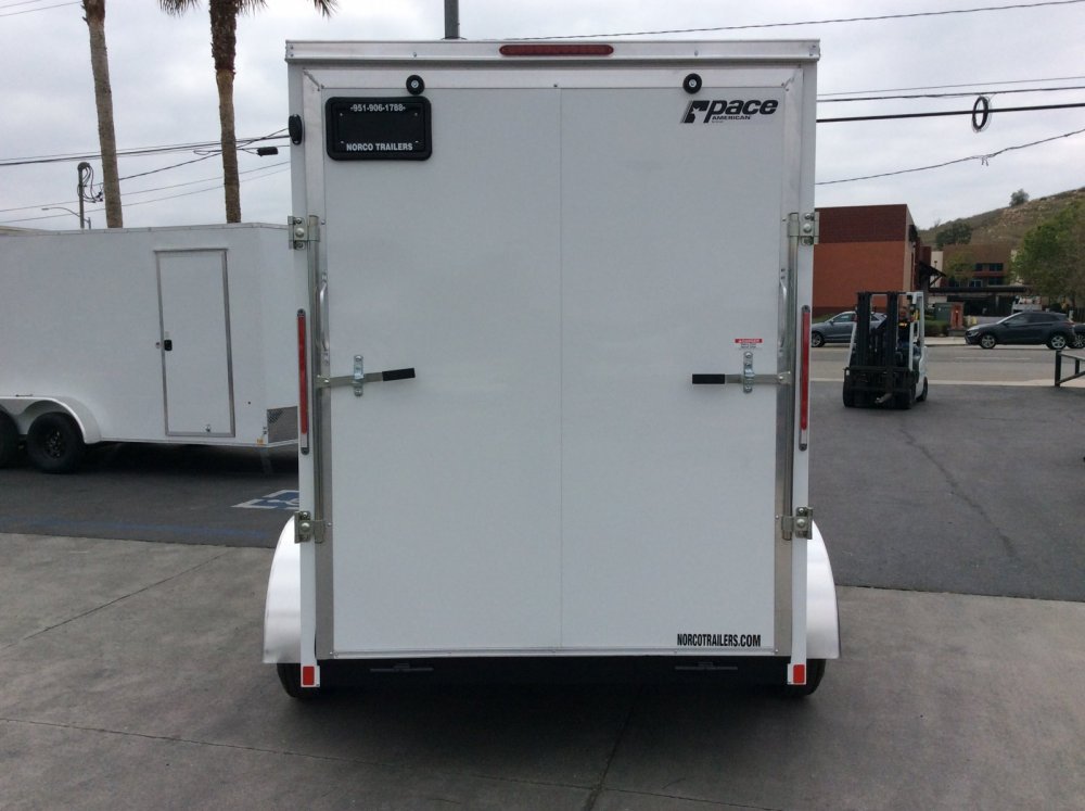 2025 Pace American 6' x 12' JOURNEY SE Enclosed Cargo trailer