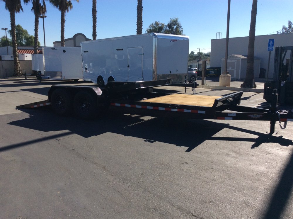 2025 H&H 82" x 22' TILT Equipment trailer