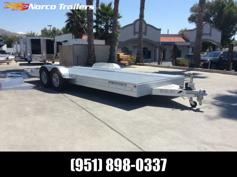 2023 Featherlite 3110 8.5' x 20' 9.6K Flatbed Car Trailer