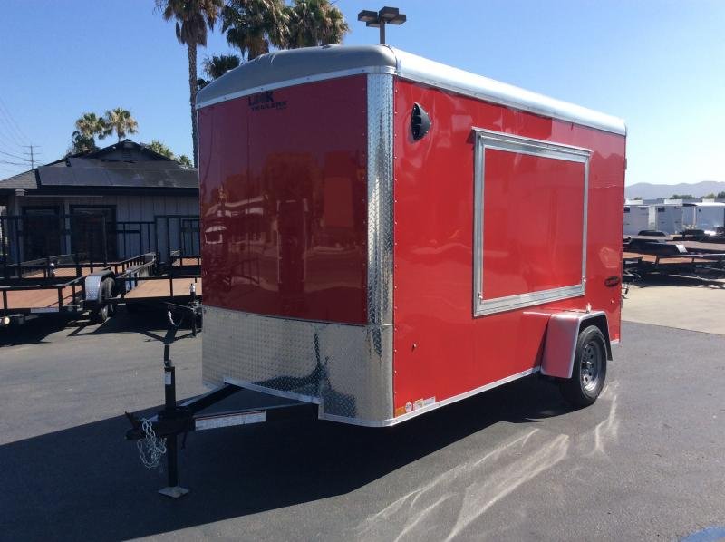 2025 Look Trailers Element 6' x 12' Vending Concession Enclosed Cargo Trailer