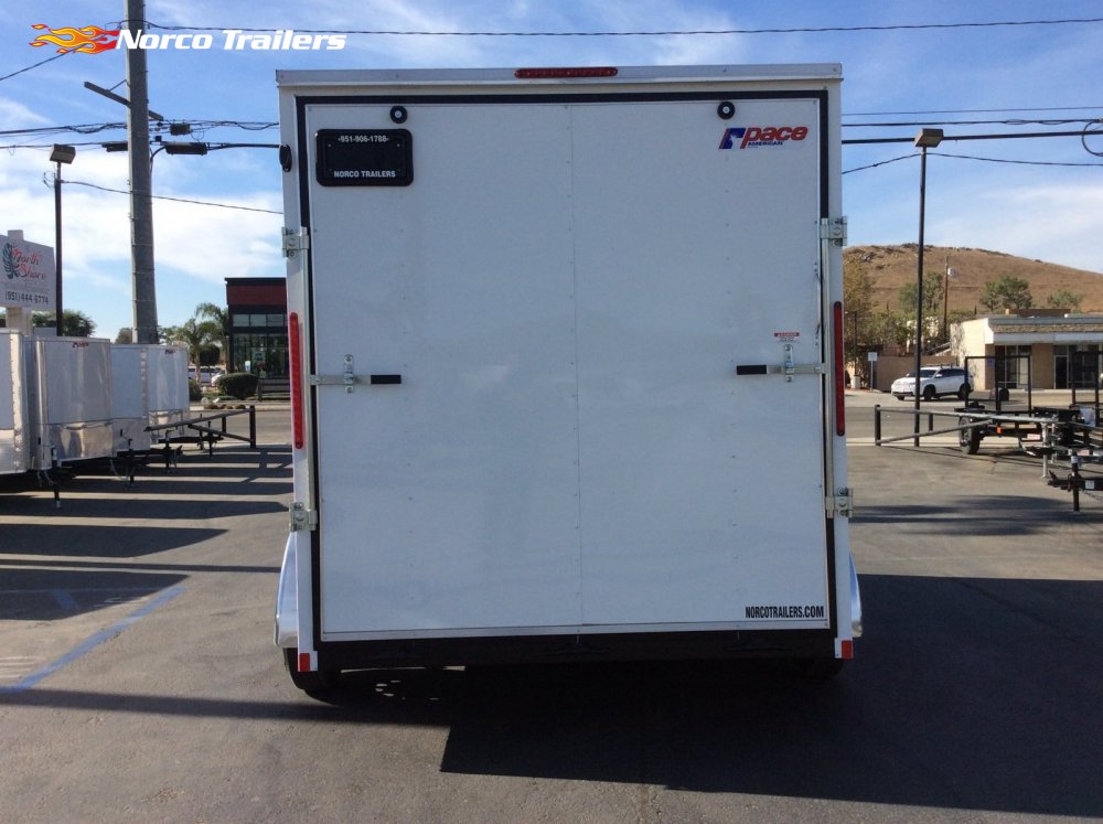 2025 PACE OB DLX 7 X 12 TE2 R OB DLX Enclosed Cargo