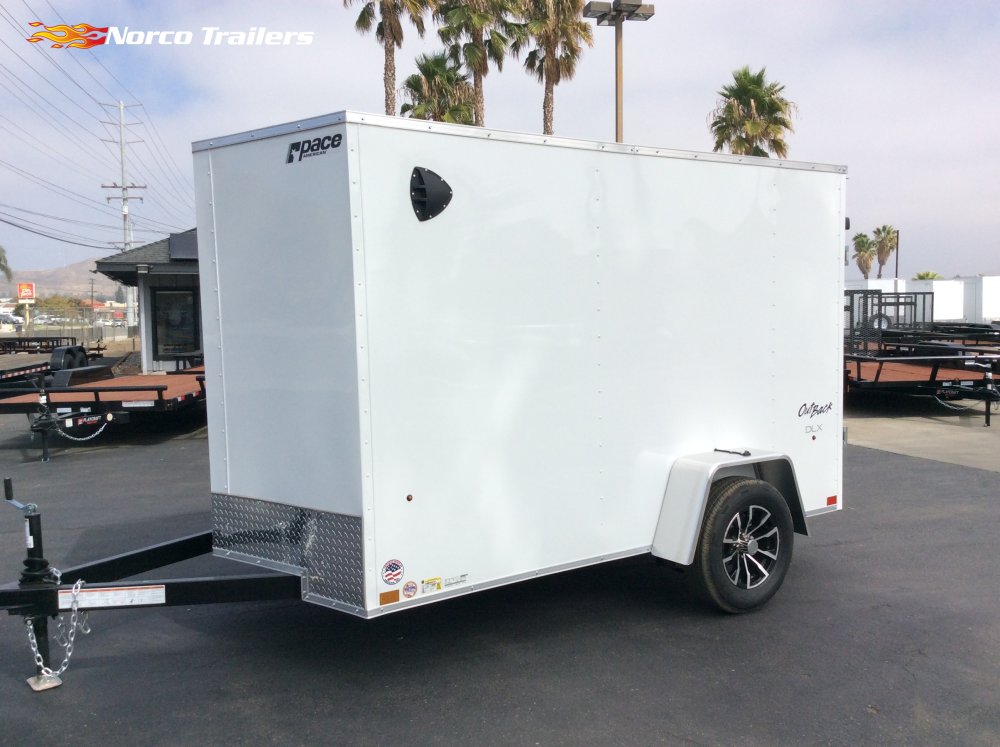 2026 Pace American 6' x 10' OBV DLX Enclosed Cargo trailer