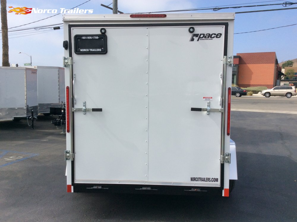 2026 Pace American 6' x 10' OBV DLX Enclosed Cargo trailer