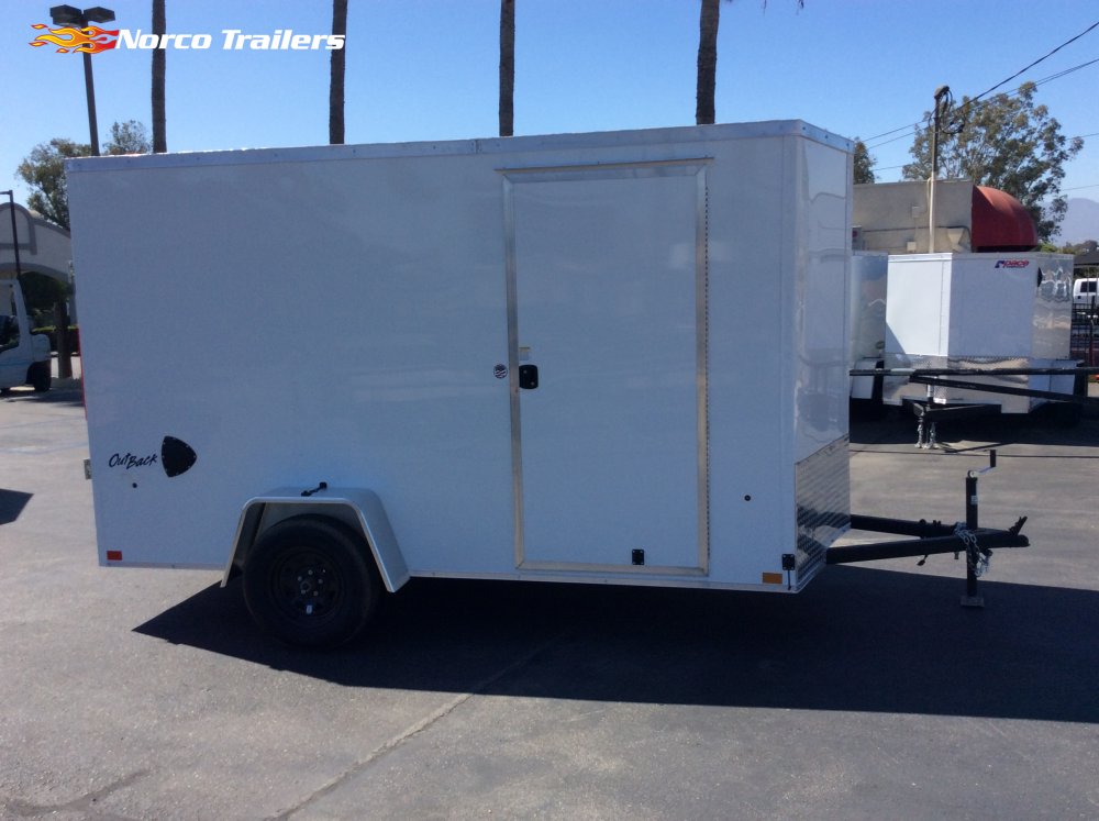 2027 Pace American 6' x 12' OBV DLX Enclosed Cargo trailer