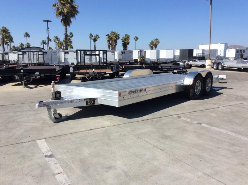 2023 Featherlite 3110 8.5' x 20' 9.6K Flatbed Car Trailer