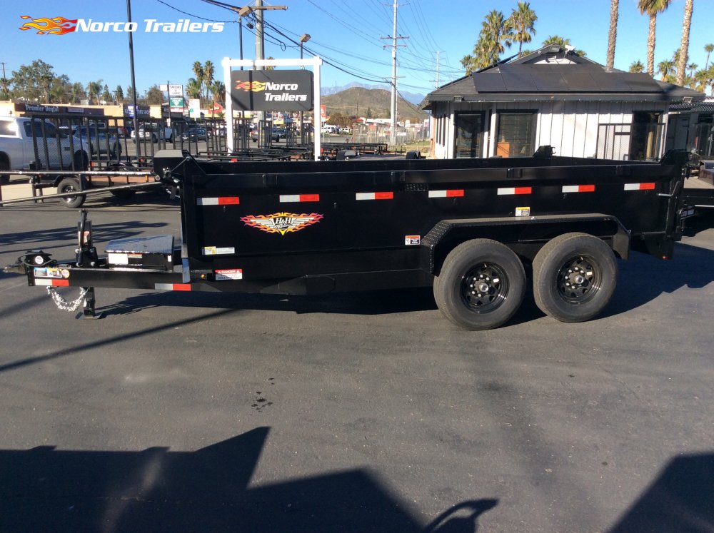 2025 H&H 83" x 14' 14K 24" SIDES Dump trailer