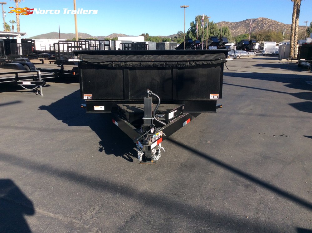2025 H&H 83" x 14' 14K 24" SIDES Dump trailer