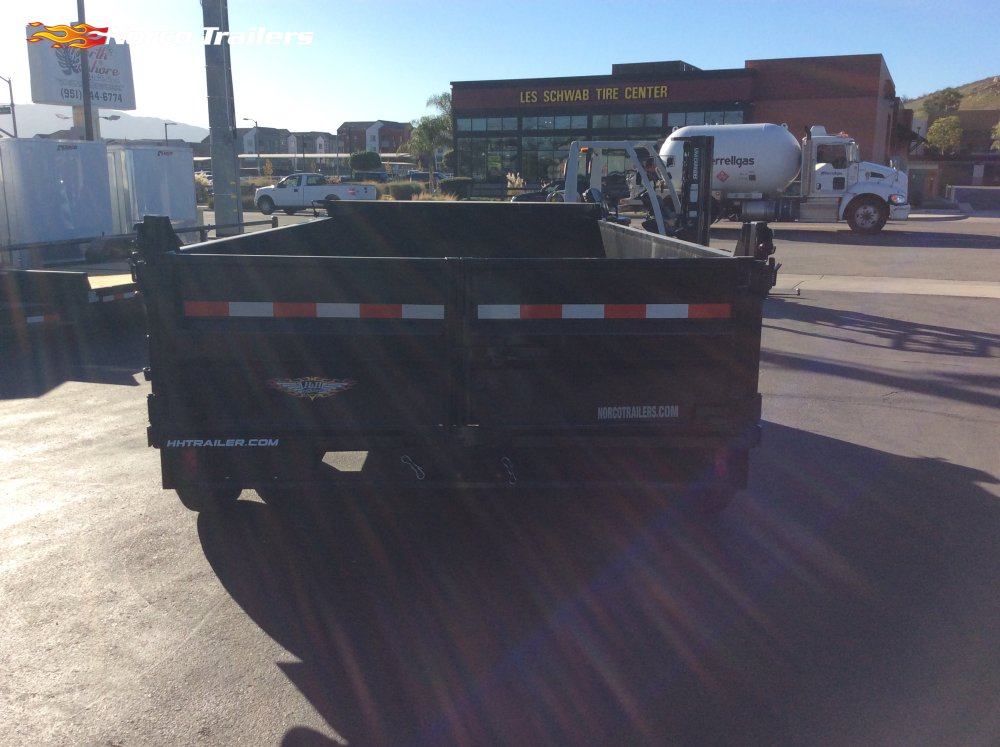 2025 H&H 83" x 14' 14K 24" SIDES Dump trailer