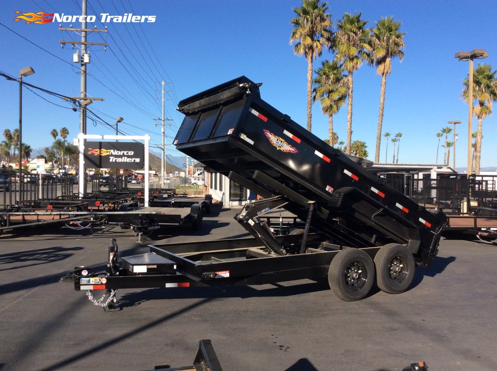 2025 H&H 83" x 14' 14K 24" SIDES Dump trailer