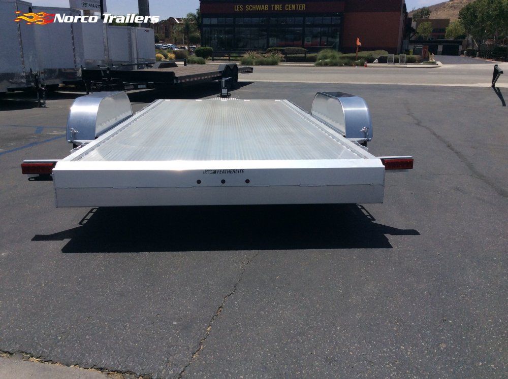 2025 Featherlite 8' 6" x 16' Car Hauler Flatbed trailer