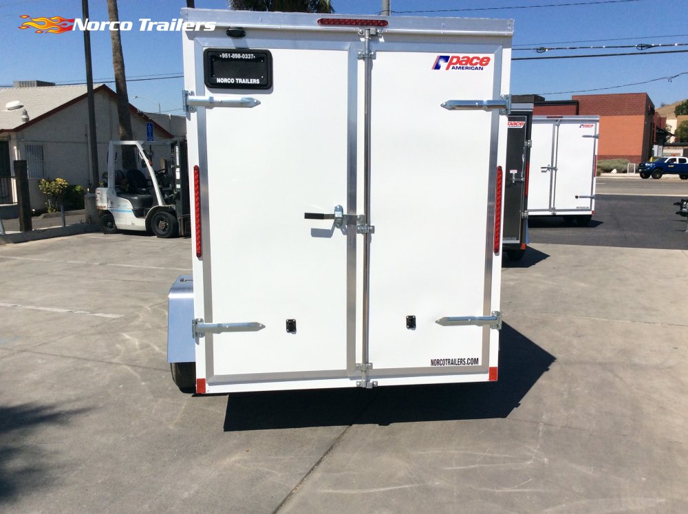 2027 Pace American 6' x 10' OBV DLX Enclosed Cargo trailer