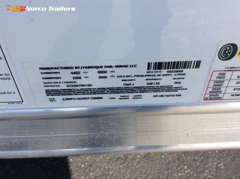 2027 Pace American 8.5' x 16' Car Hauler Car/Racing trailer