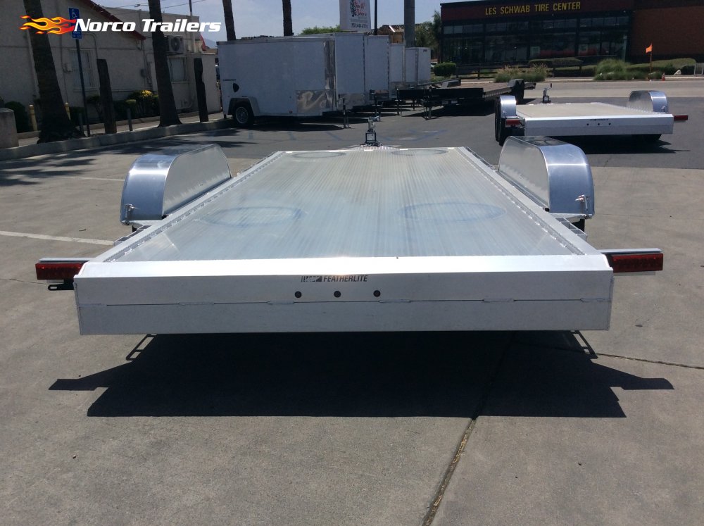 2025 Featherlite 8' 6" x 16' Car Hauler Flatbed trailer