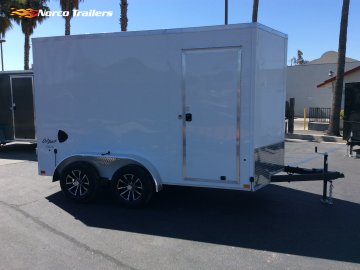 2027 Pace American 7' x 12' OBV DLX Enclosed Cargo trailer