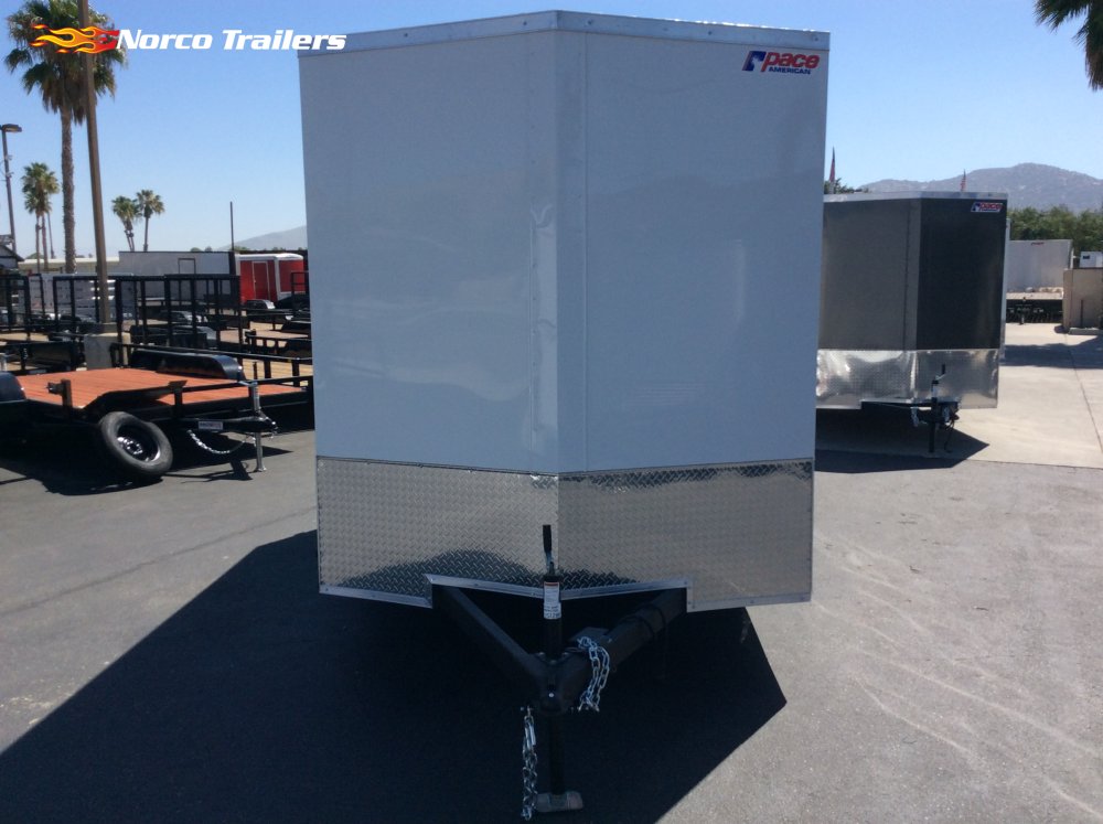 2027 Pace American 7' x 12' OBV DLX Enclosed Cargo trailer