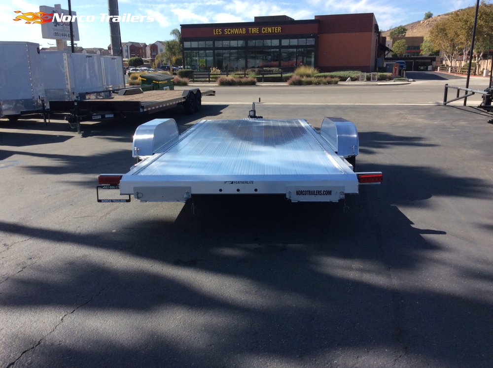 2025 Featherlite 8' 5" x 18' Car Hauler Flatbed trailer