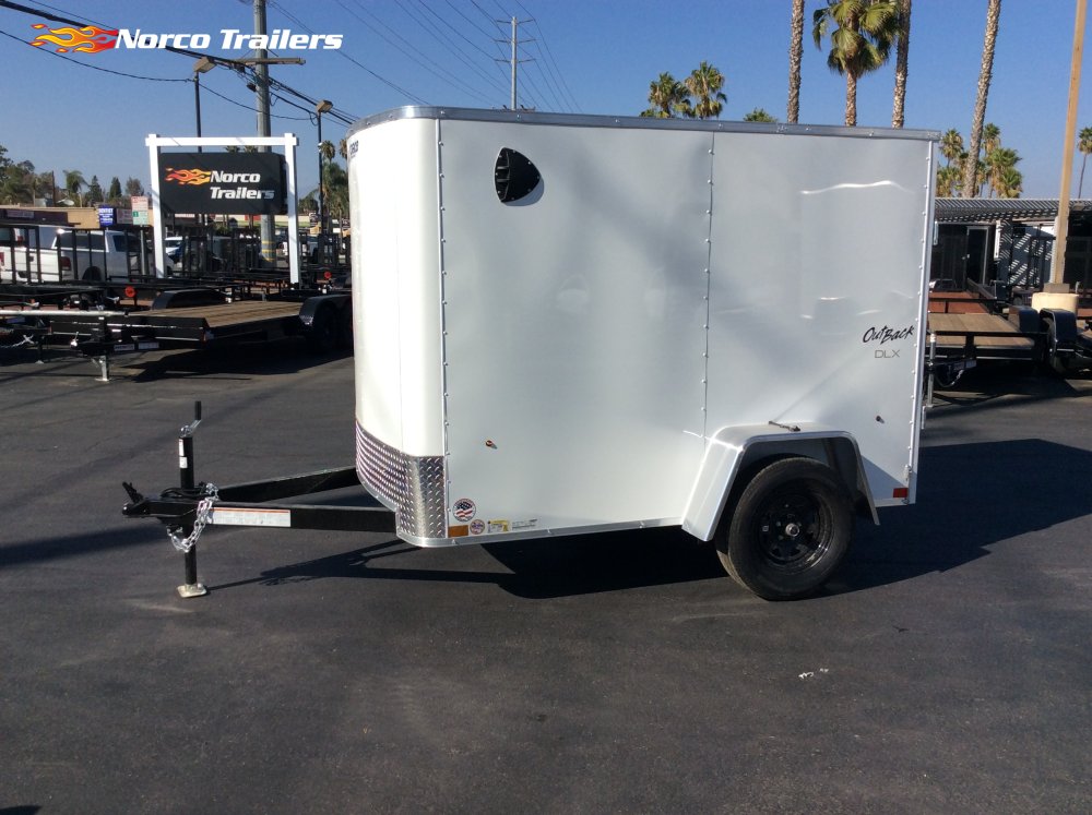 2026 Pace American 5' x 8' OB DLX Enclosed Cargo trailer