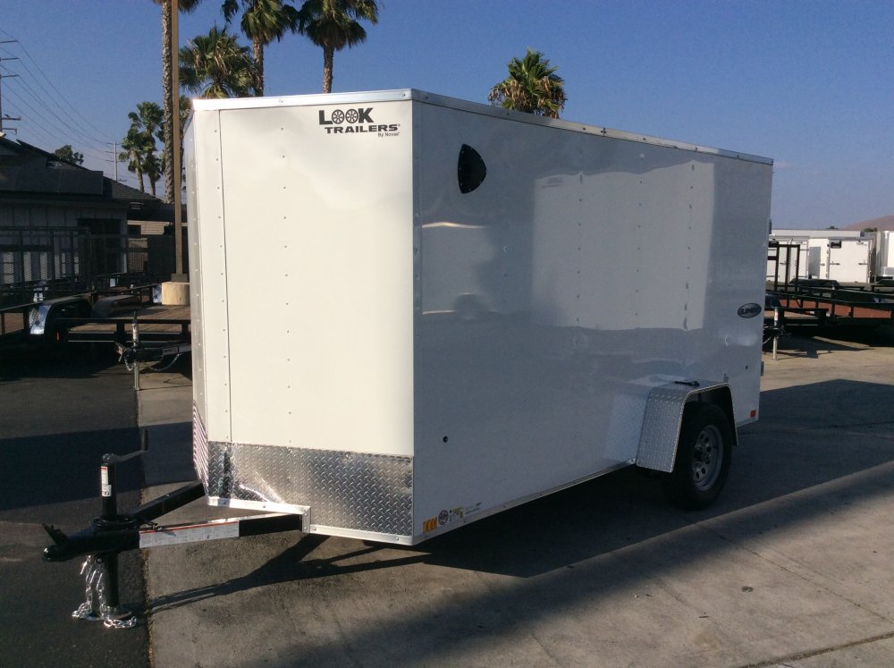 2024 Look Trailers Element 6' x 12' Single Axle Enclosed Cargo Trailer