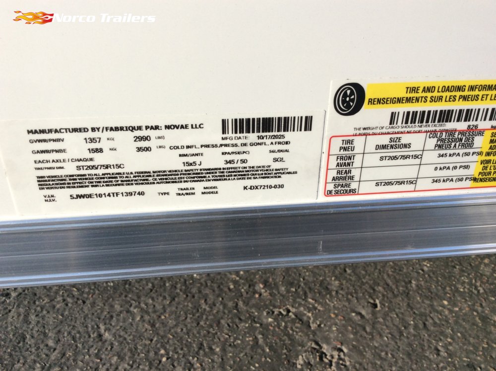 2026 Look Trailers 6' x 10' ST DELUXE Enclosed Cargo trailer