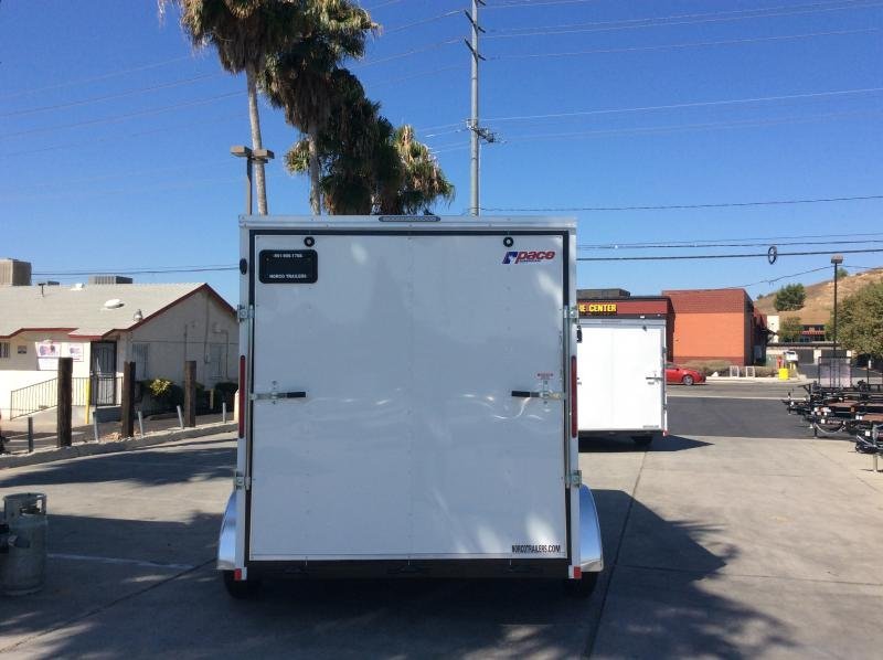 2025 Pace American Outback DLX 7' x 12' Enclosed Cargo Trailer