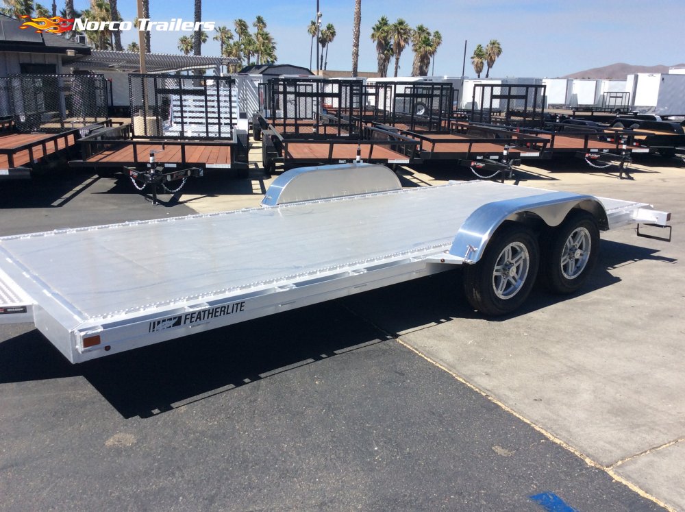 2025 Featherlite 8' 5" x 18' Car Hauler Flatbed trailer